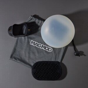 MagMod Speedlight Diffusion + Grid Starter Flash Kit EUC